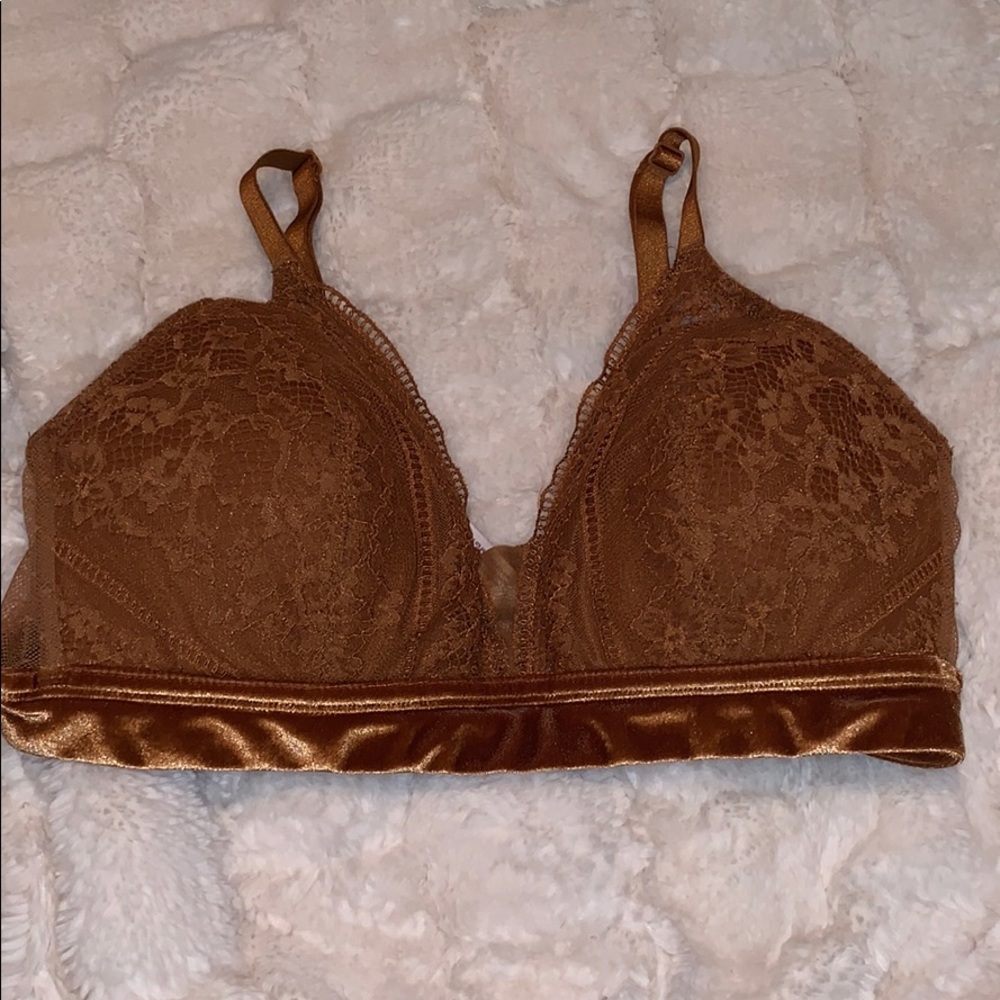 Burnt orange bralette size large
